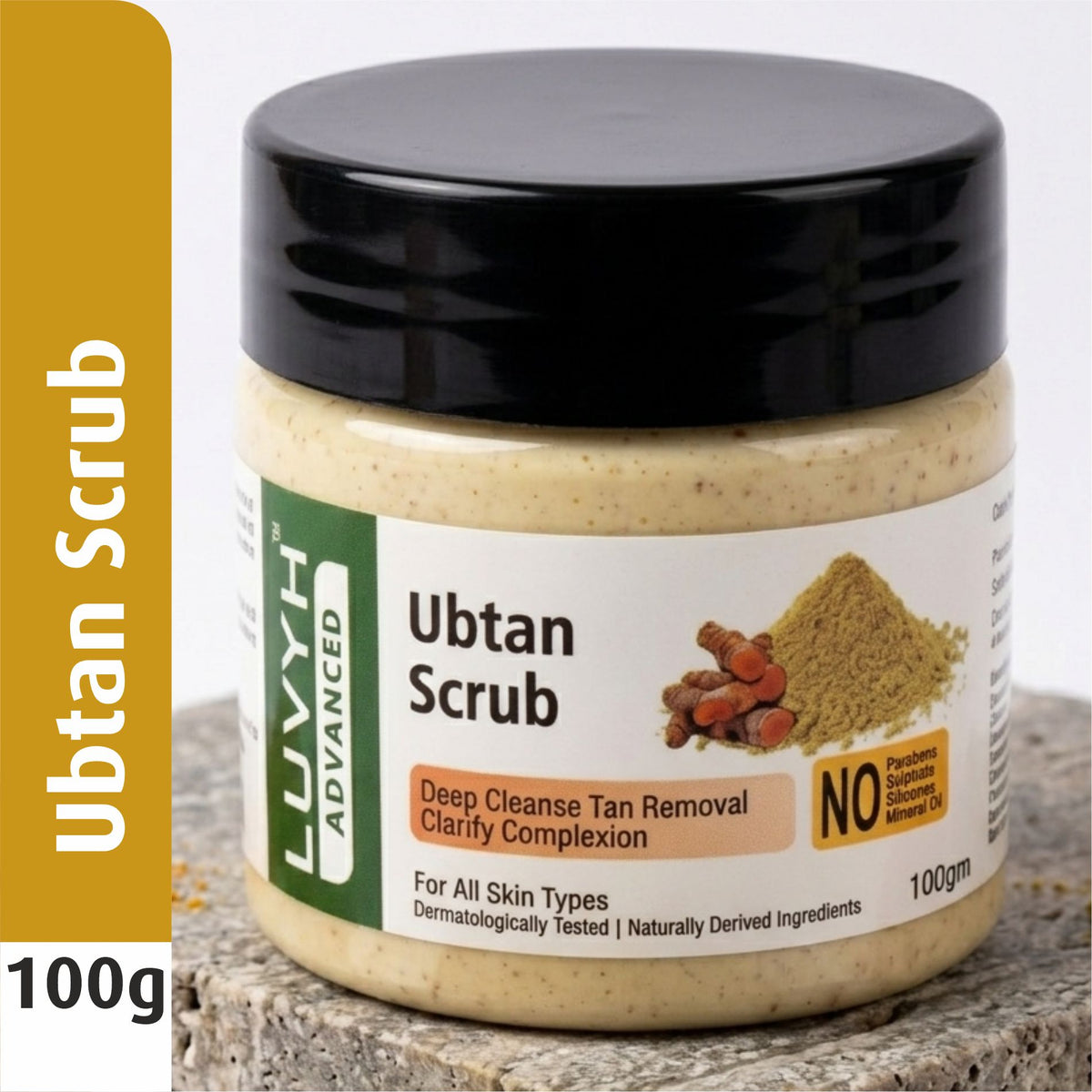 Luvyh Ubtan Face Scrub - 100g