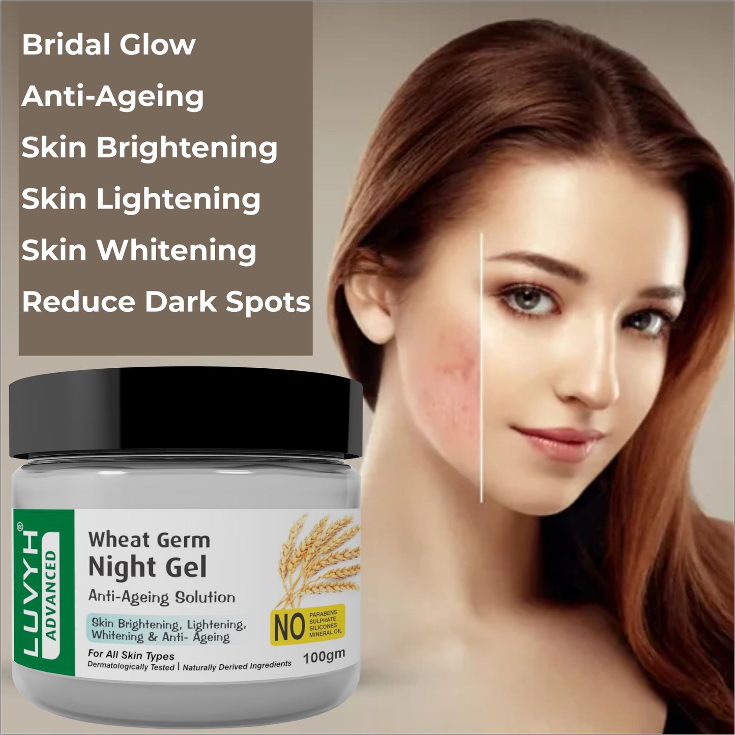 Benefits of Wheat Germ Night Gel 