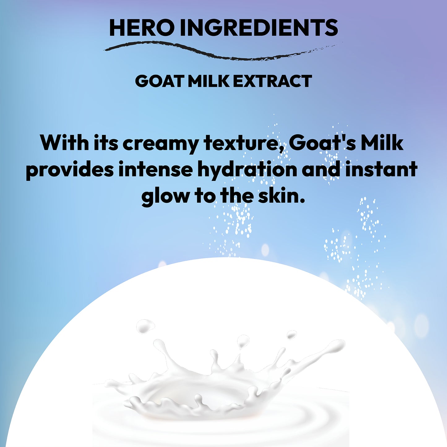 Ingredients of Goat Milk Polishing Scrub