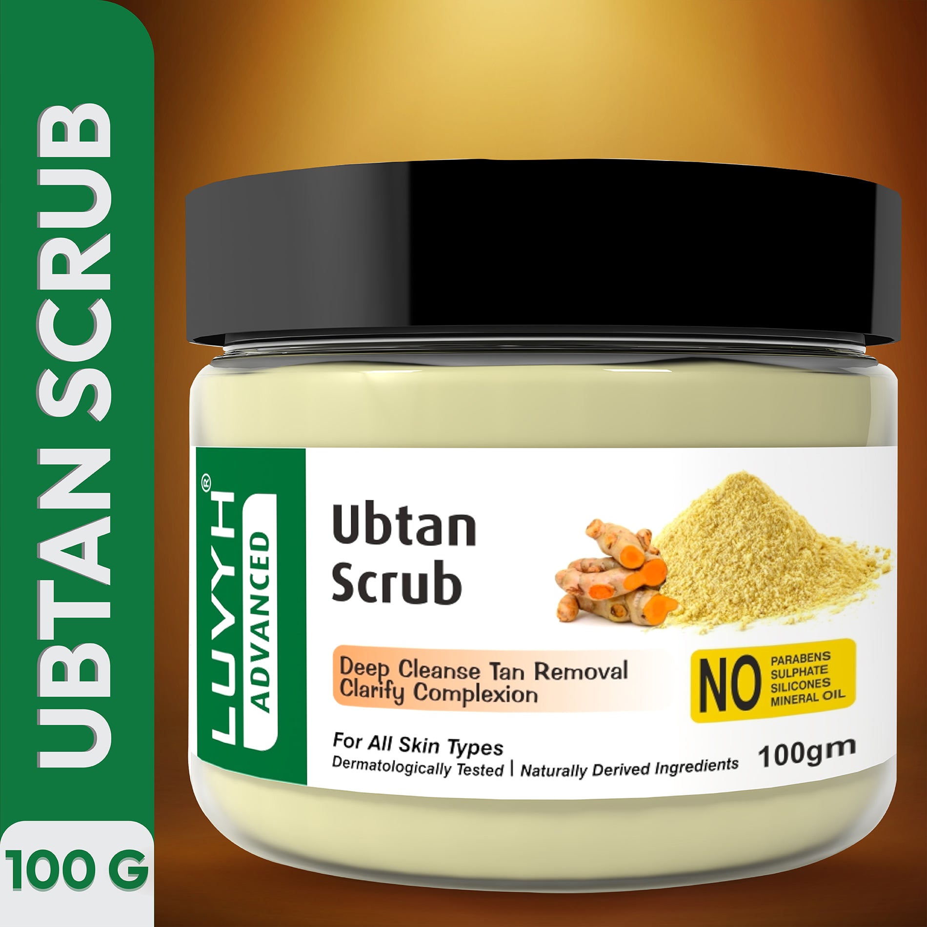 Glowing skin Ubtan Scrub