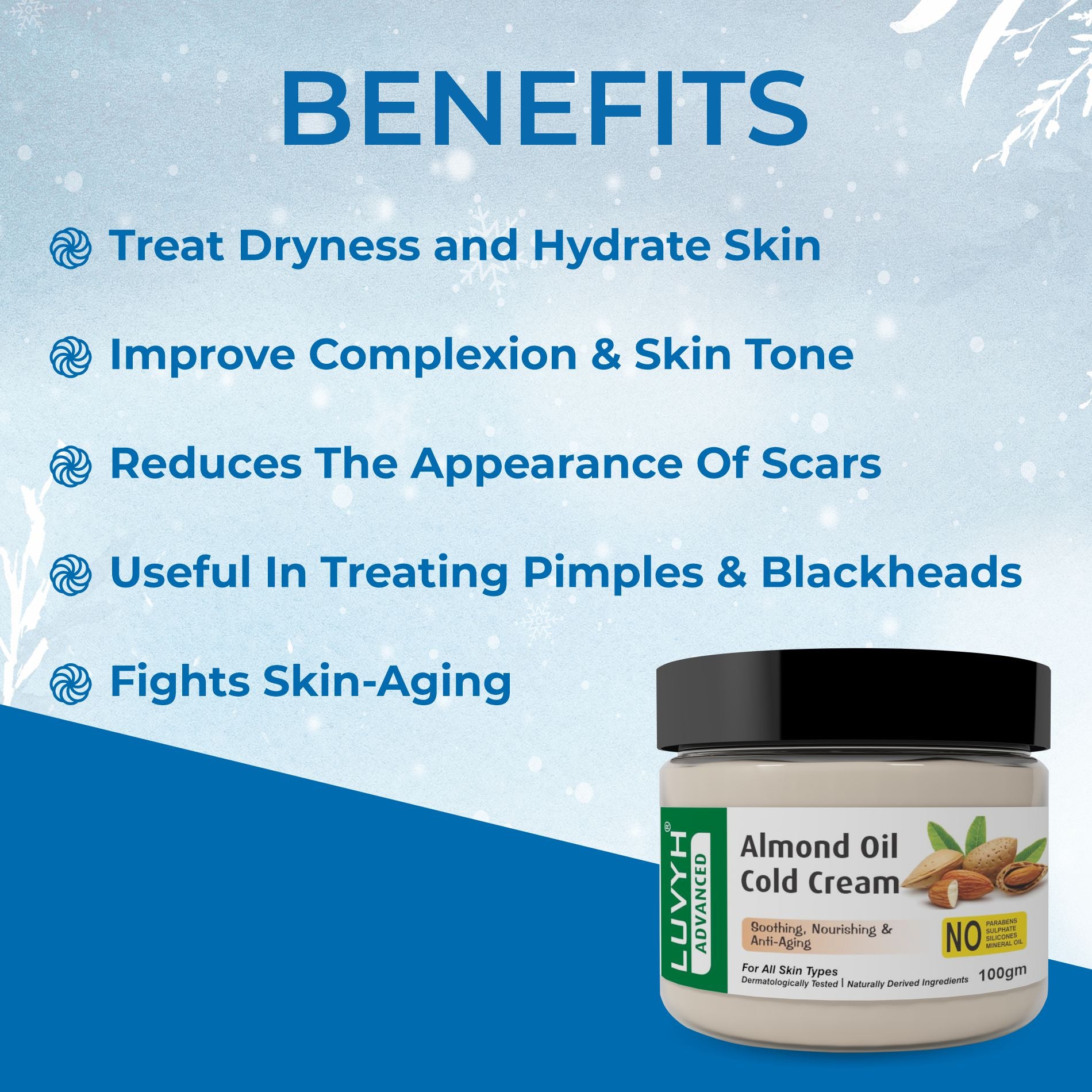 Benefits of Almond Oil Cold Cream 