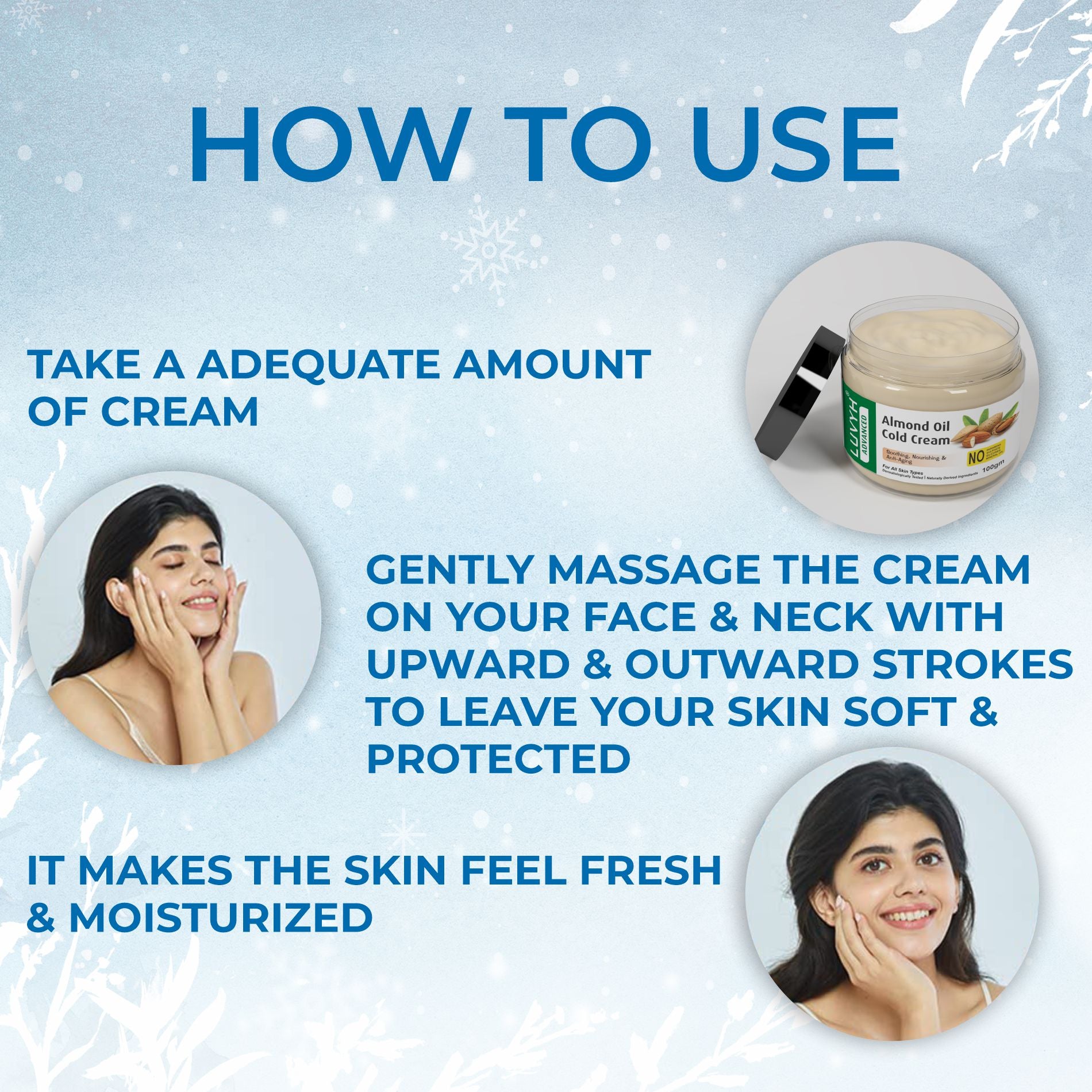 How to use Almond Oil Cold Cream 