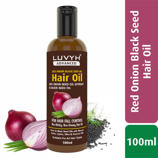 Luvyh Onion Black Seed Hair Oil 100ml