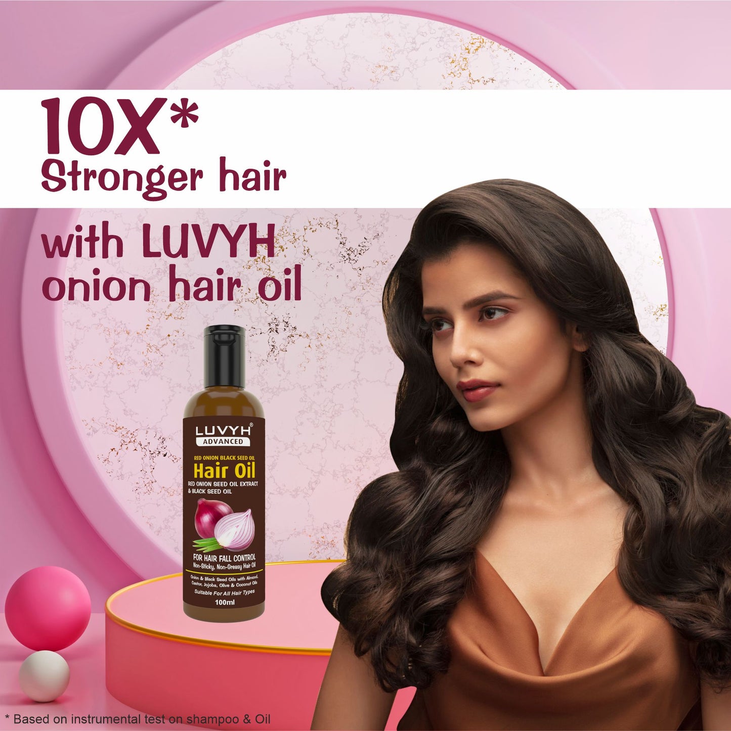 Luvyh Onion Black Seed Hair Oil 100ml