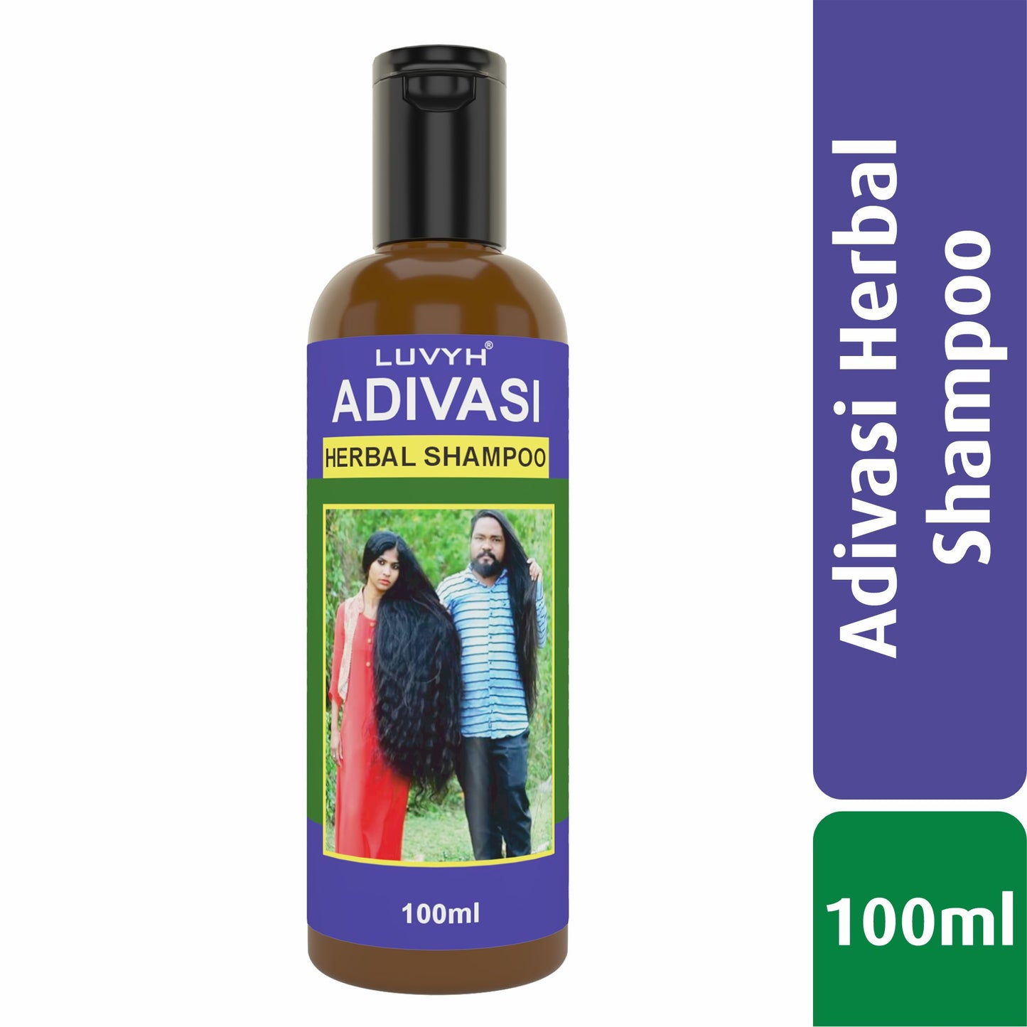 Luvyh Adivasi Herbal Shampoo 100ml