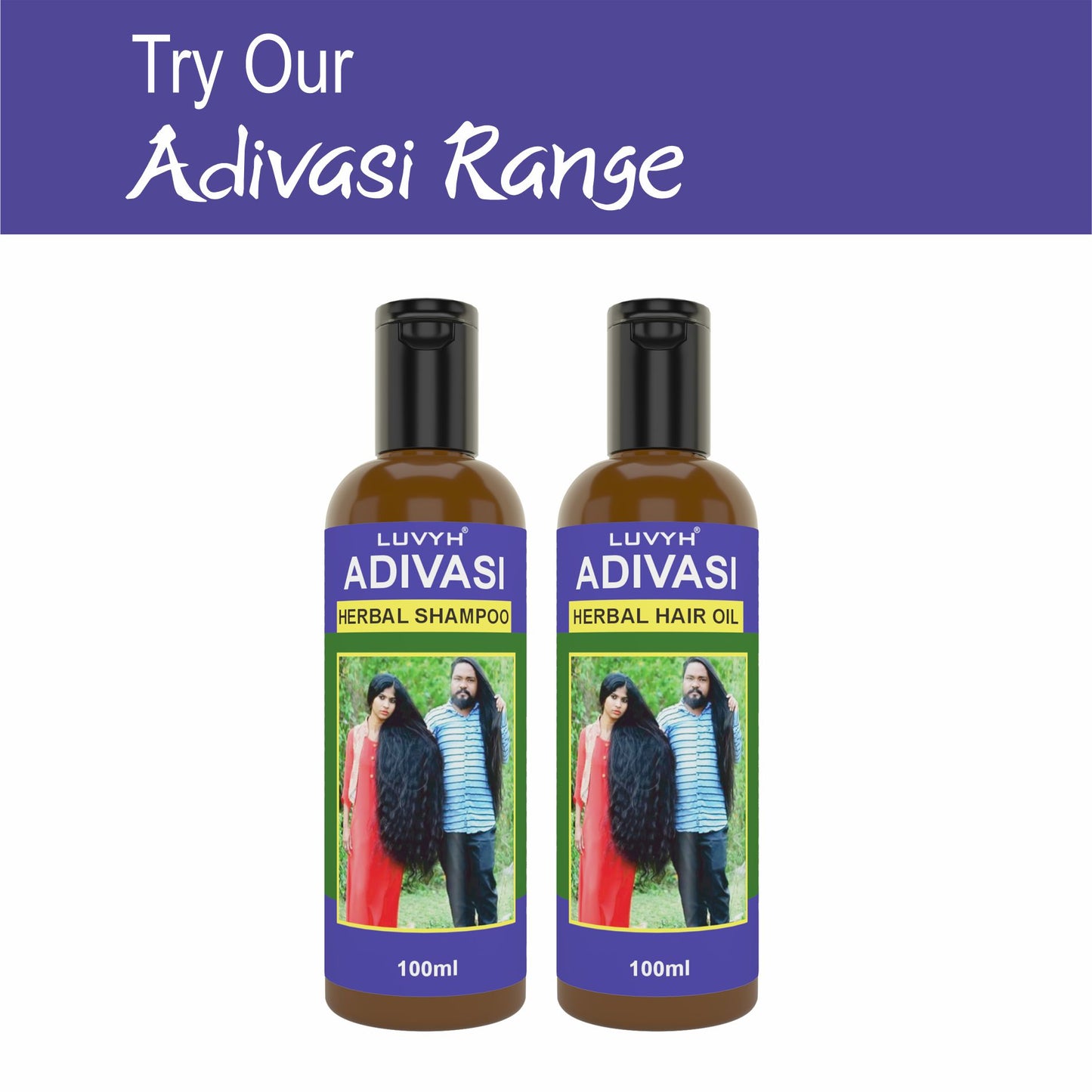 Luvyh Adivasi Herbal Hair Oil 100ml