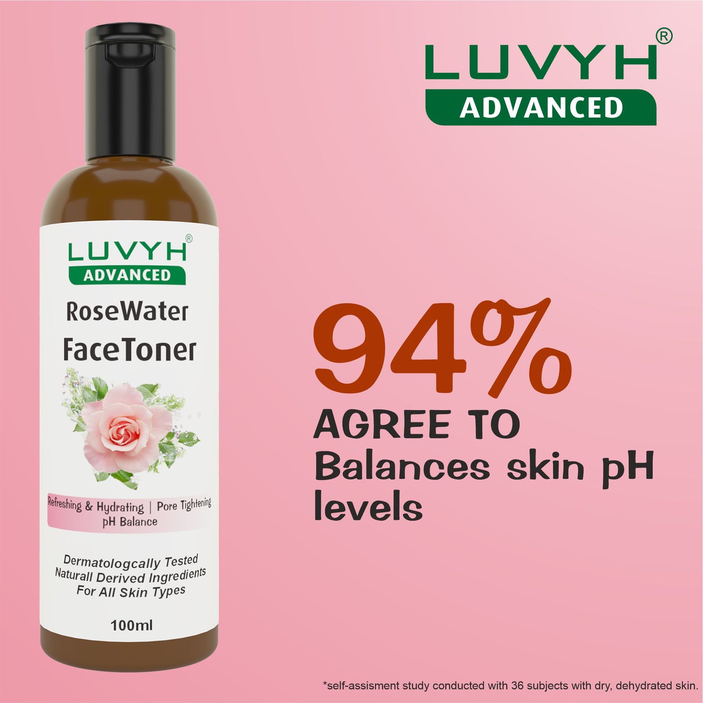 Luvyh Rose water Toner 100ml