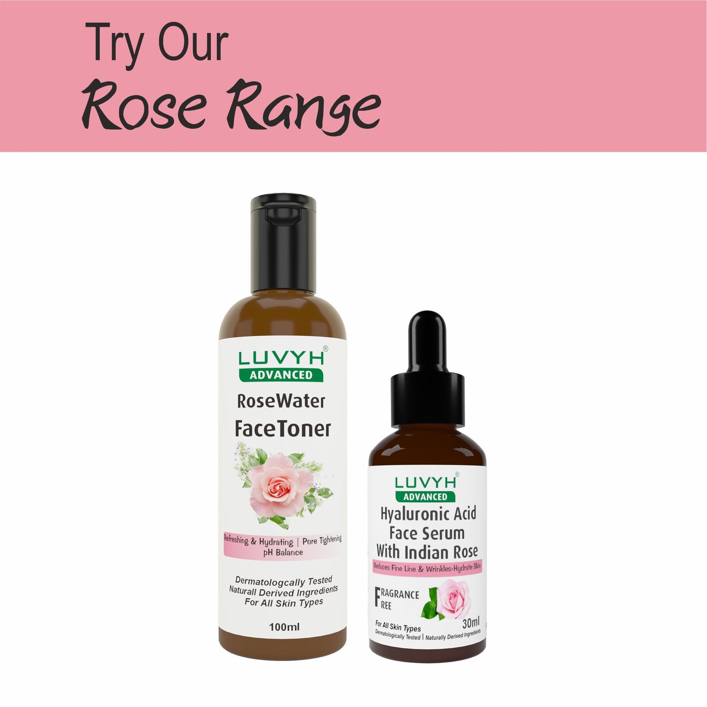 Luvyh Rose water Toner 100ml