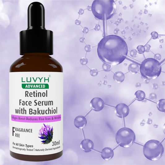 Luvyh  Retinol Face Serum with Bakuchiol 30ml