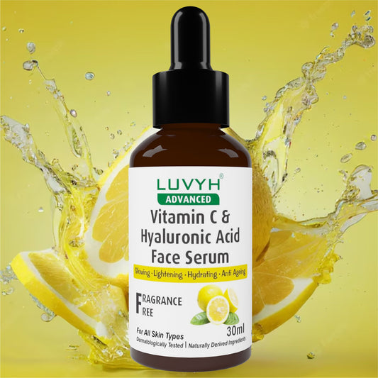 Luvyh Vitamin C & Hyaluronic Acid Face Serum 30ml