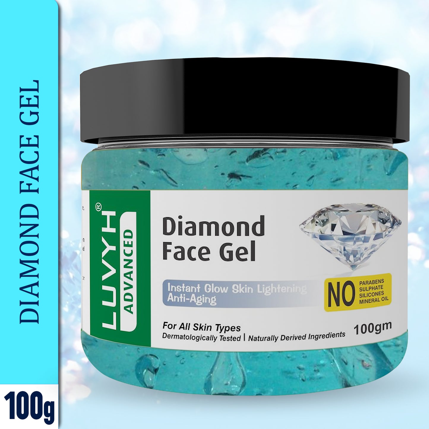 Luvyh Diamond Face Gel- 100gm