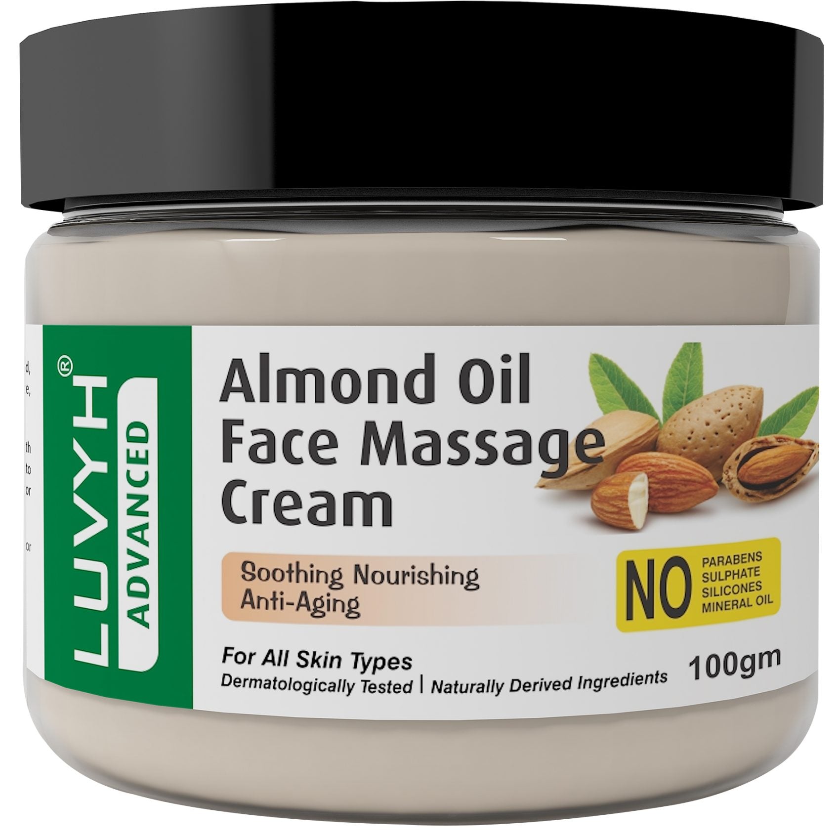 Almond Oil Face Massage Cream