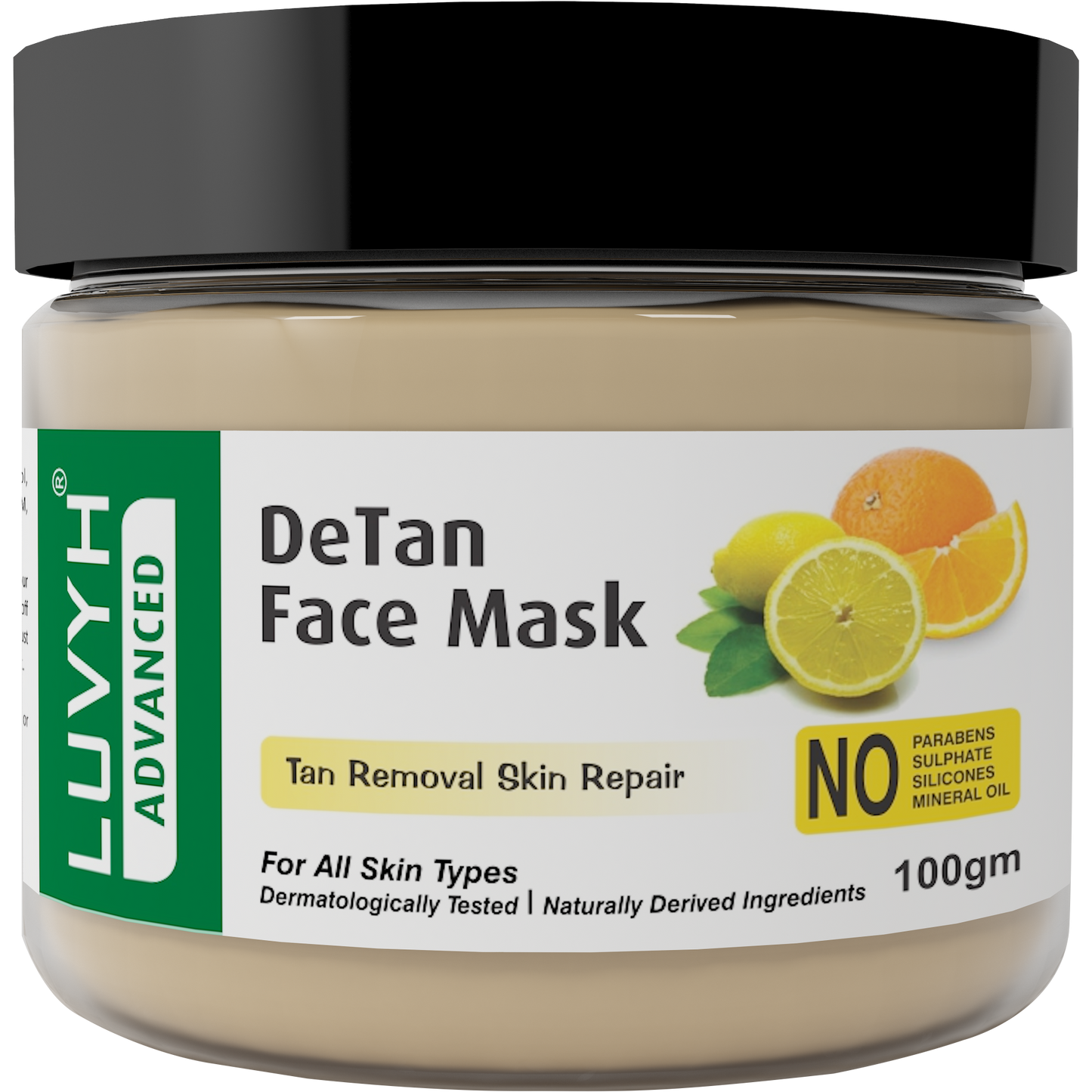 Luvyh DeTan Face Mask- 100gm